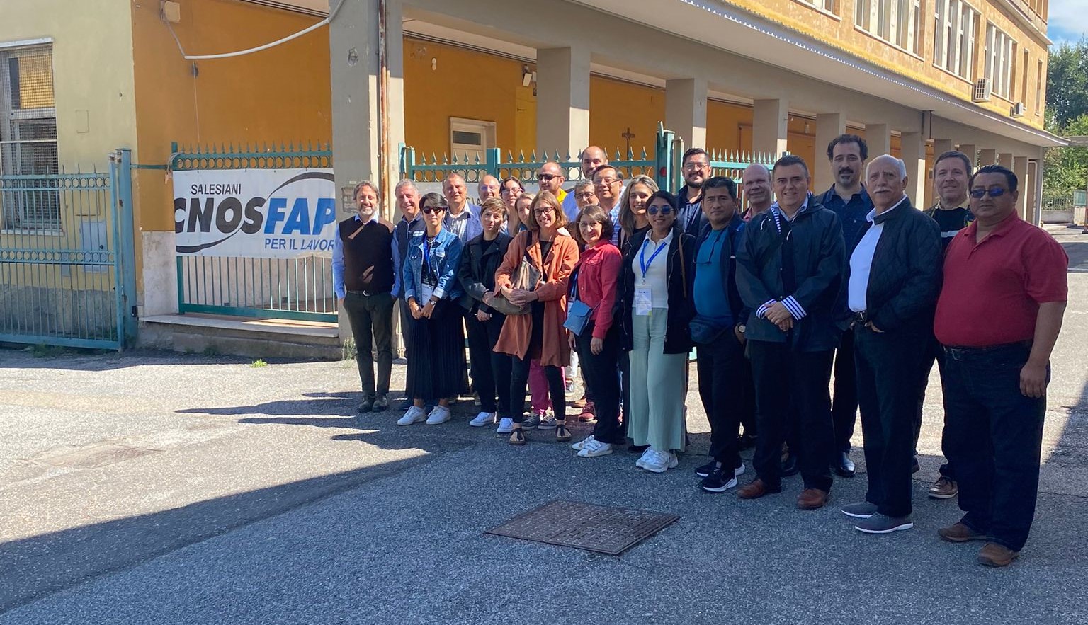 La Salle Foundation, Italy, in visita al CFP Borgo Ragazzi Don Bosco